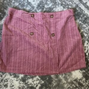 Wild Fable Pink Corduroy Skirt